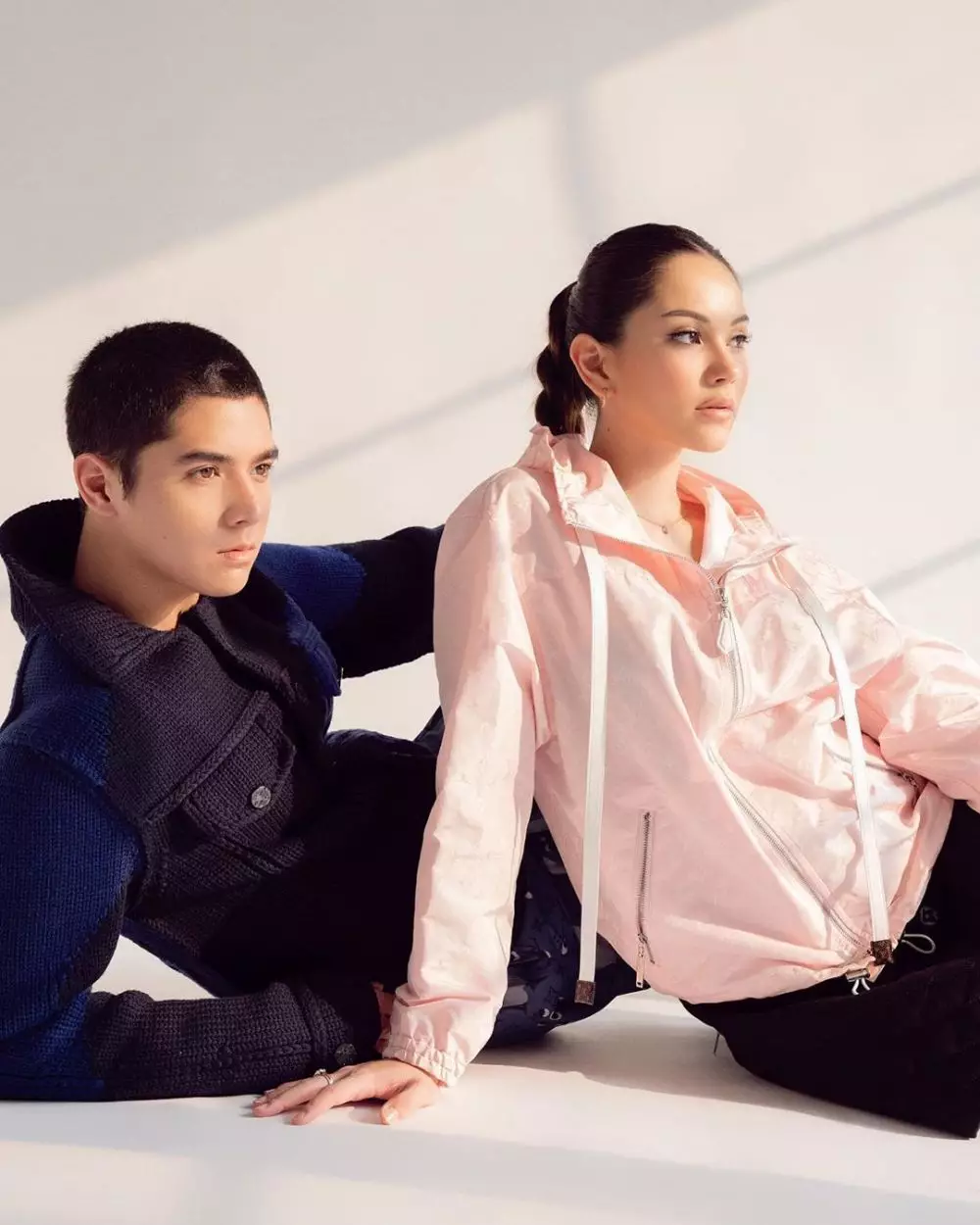 Gaya pemotretan Al Ghazali dan Alyssa Daguise © 2020 Instagram