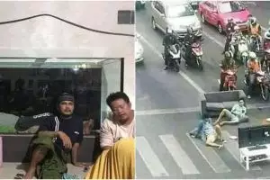 10 Potret orang lagi santai ini absurdnya bikin tepuk jidat