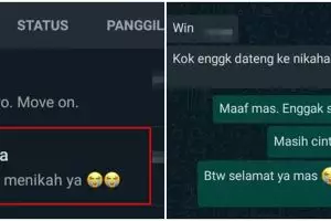 10 Chat ketika mantan menikah, diam-diam bikin sakit tak berdarah