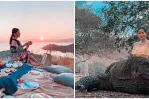 10 Potret Kirana Larasati liburan di Labuan Bajo dan Pulau Komodo