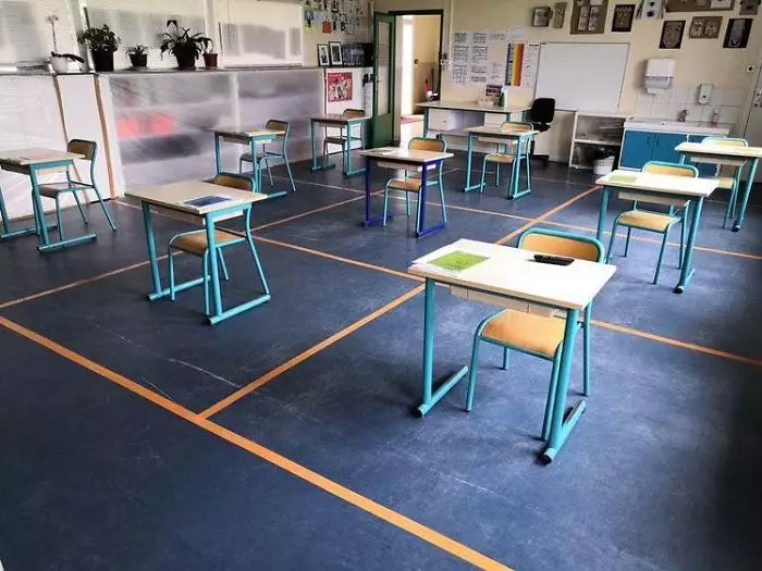 ruang kelas era new normal Berbagai Sumber