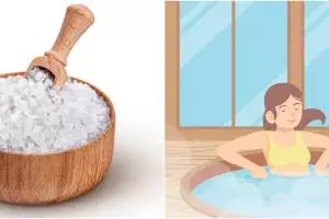 10 Manfaat mandi air garam, dapat mencegah insomnia