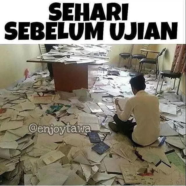 meme persiapan ujian Berbagai sumber meme persiapan ujian Berbagai sumber