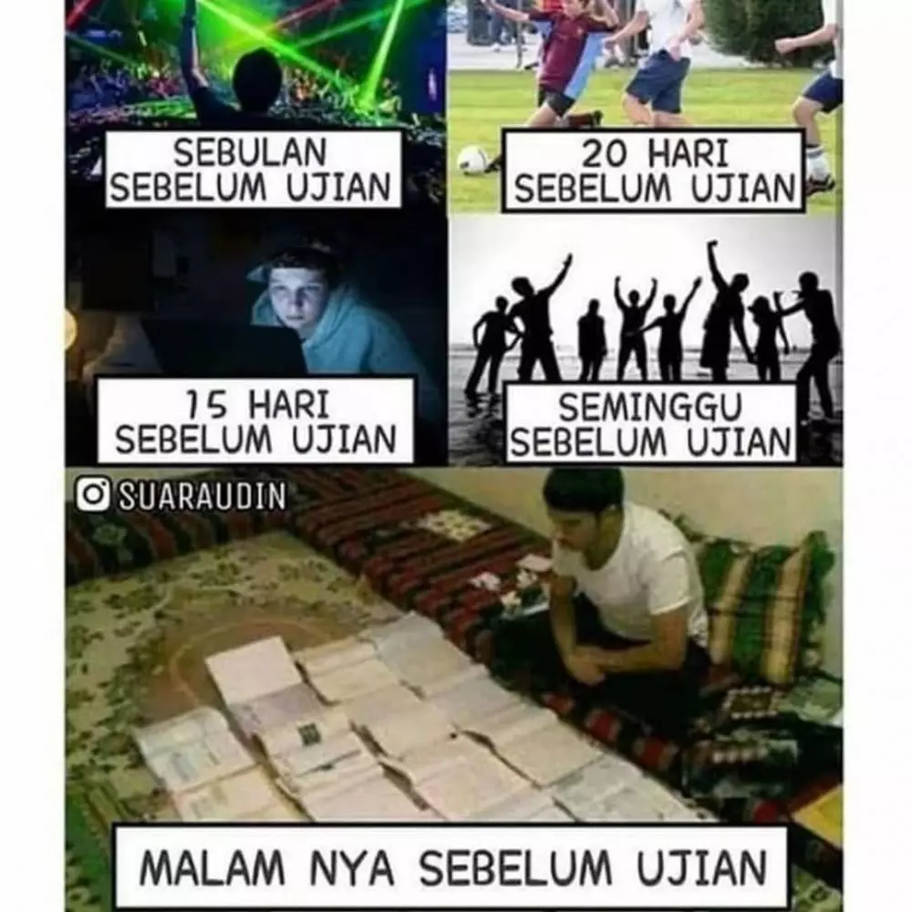 meme persiapan ujian Berbagai sumber meme persiapan ujian Berbagai sumber