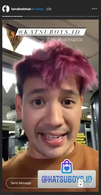 rambut baru tarra budiman Instagram rambut baru tarra budiman Instagram