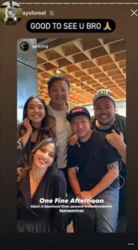 Momen pertama kali Gading Marten bertemu Wijin © 2020 Instagram