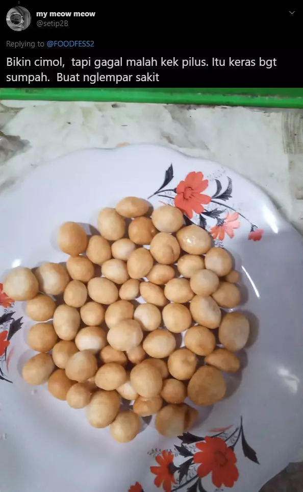 gagal bikin cemilan Twitter gagal bikin cemilan Twitter