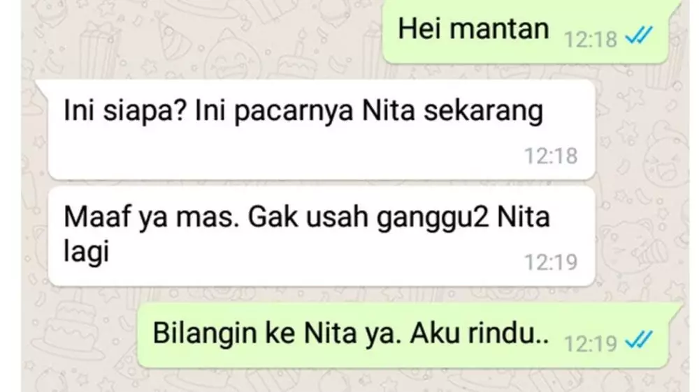 Chat bilang kangen ke mantan Instagram Chat bilang kangen ke mantan Instagram