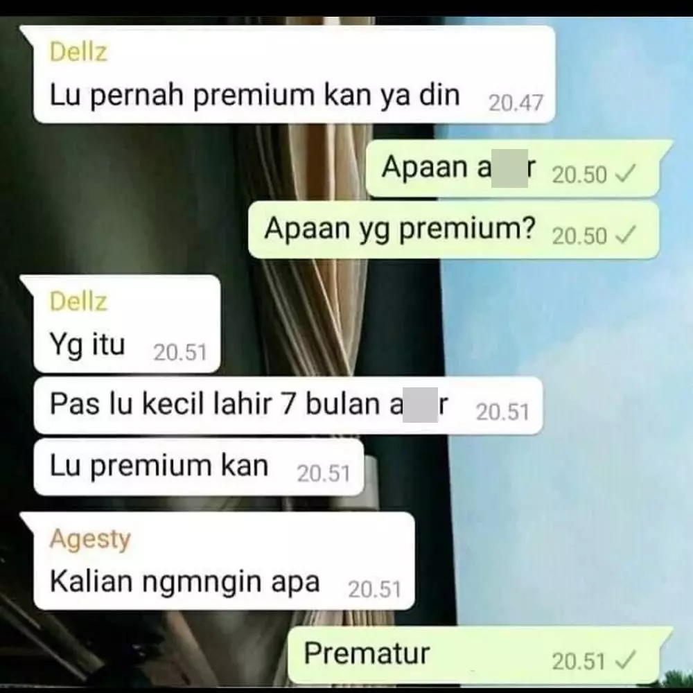 chat WA lucu teman nggak fokus berbagai sumber