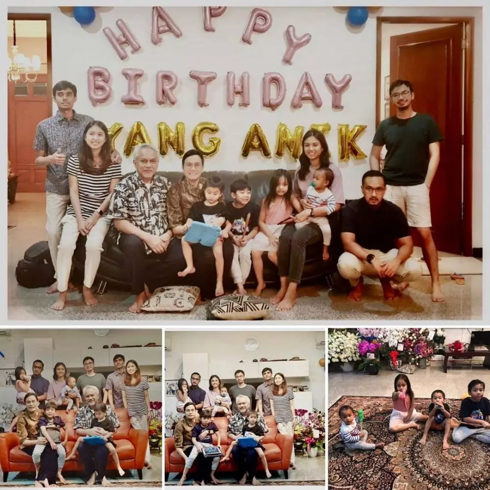 Momen ulang tahun Sri Mulyani ke-58 © 2020 Instagram/smindrawati