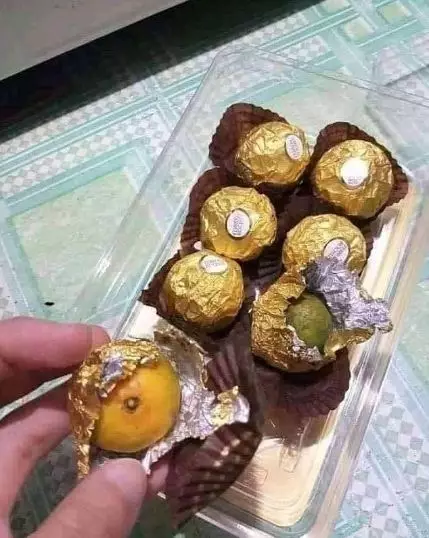 momen lucu tertipu bungkus makanan © 2020 instagram.com