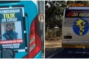 10 Tulisan lucu di belakang bus ini bikin nyengir seharian