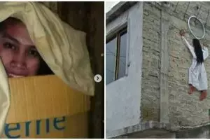 10 Penampakan seram di rumah ini endingnya bikin tepuk jidat