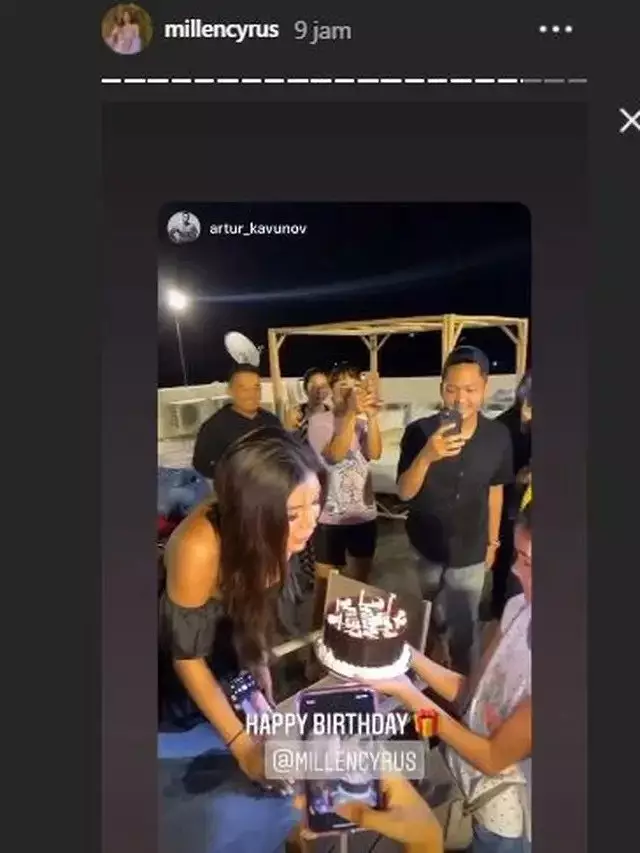 Millen ultah 21 instagram 