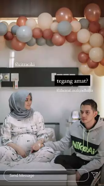 Rezky Aditya jadi suami siaga instagram 