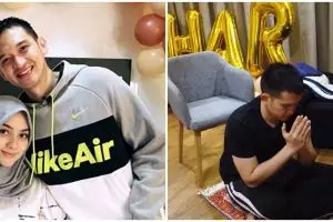 10 Potret Rezky Aditya jadi suami siaga, selalu dampingi Citra Kirana