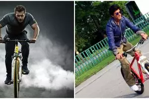 8 Gaya seleb Bollywood naik sepeda, Ibrahim Khan tetap pakai masker