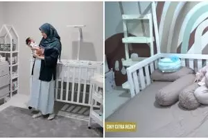 Potret kamar bayi 7 pesinetron cantik, dari simpel hingga full colour