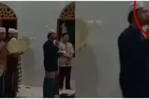 Viral video penampakan mirip pocong melayang terekam kamera