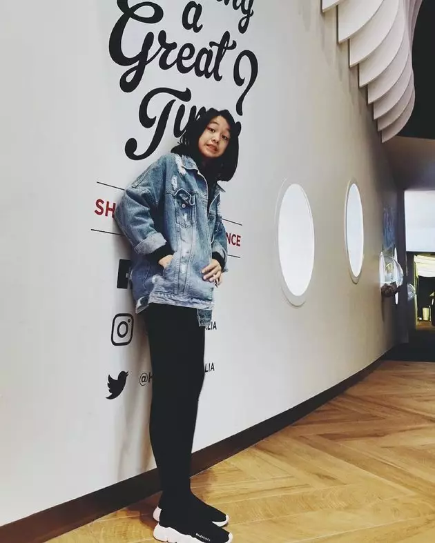 Potret Mika anak Joe Taslim Instagram/@julietaslim Potret Mika anak Joe Taslim Instagram/@julietaslim