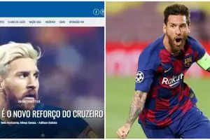 Viral kabar Lionel Messi 'resmi' pindah ke klub Brasil, ini faktanya