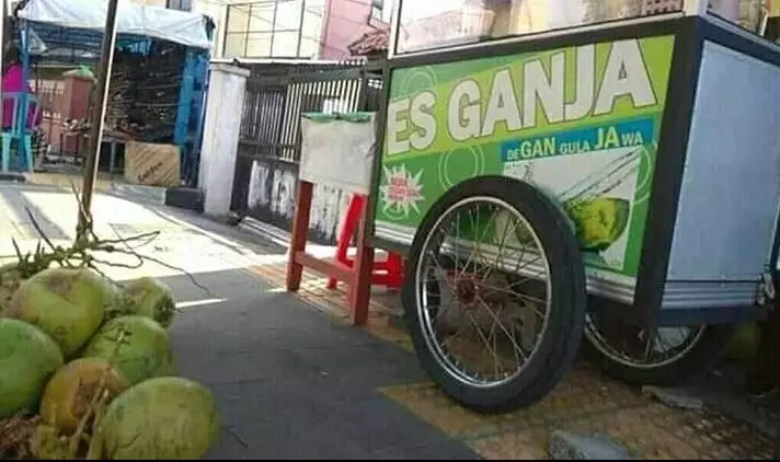 tulisan lucu gerobak minuman berbagai sumber