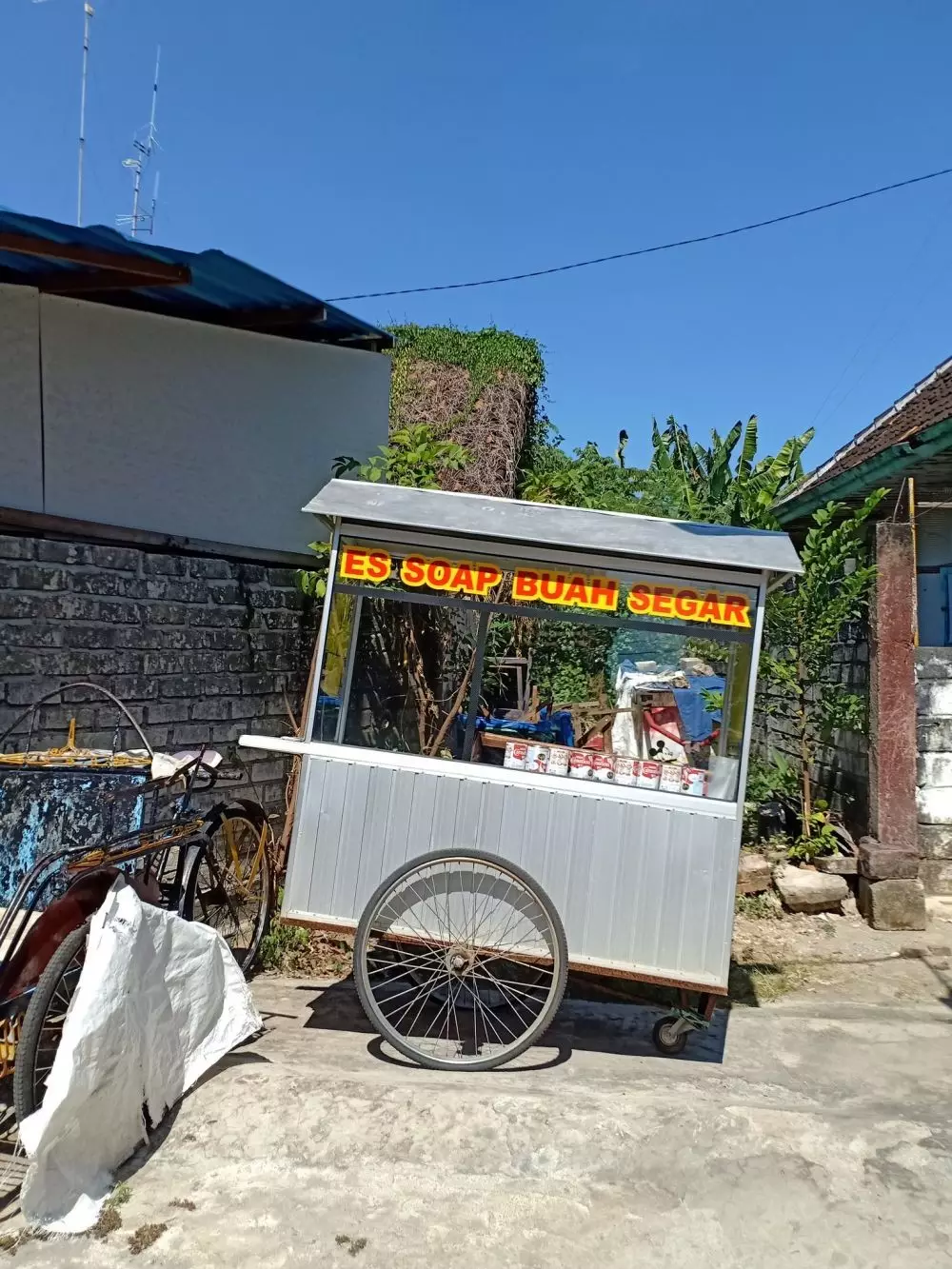 tulisan lucu gerobak minuman berbagai sumber