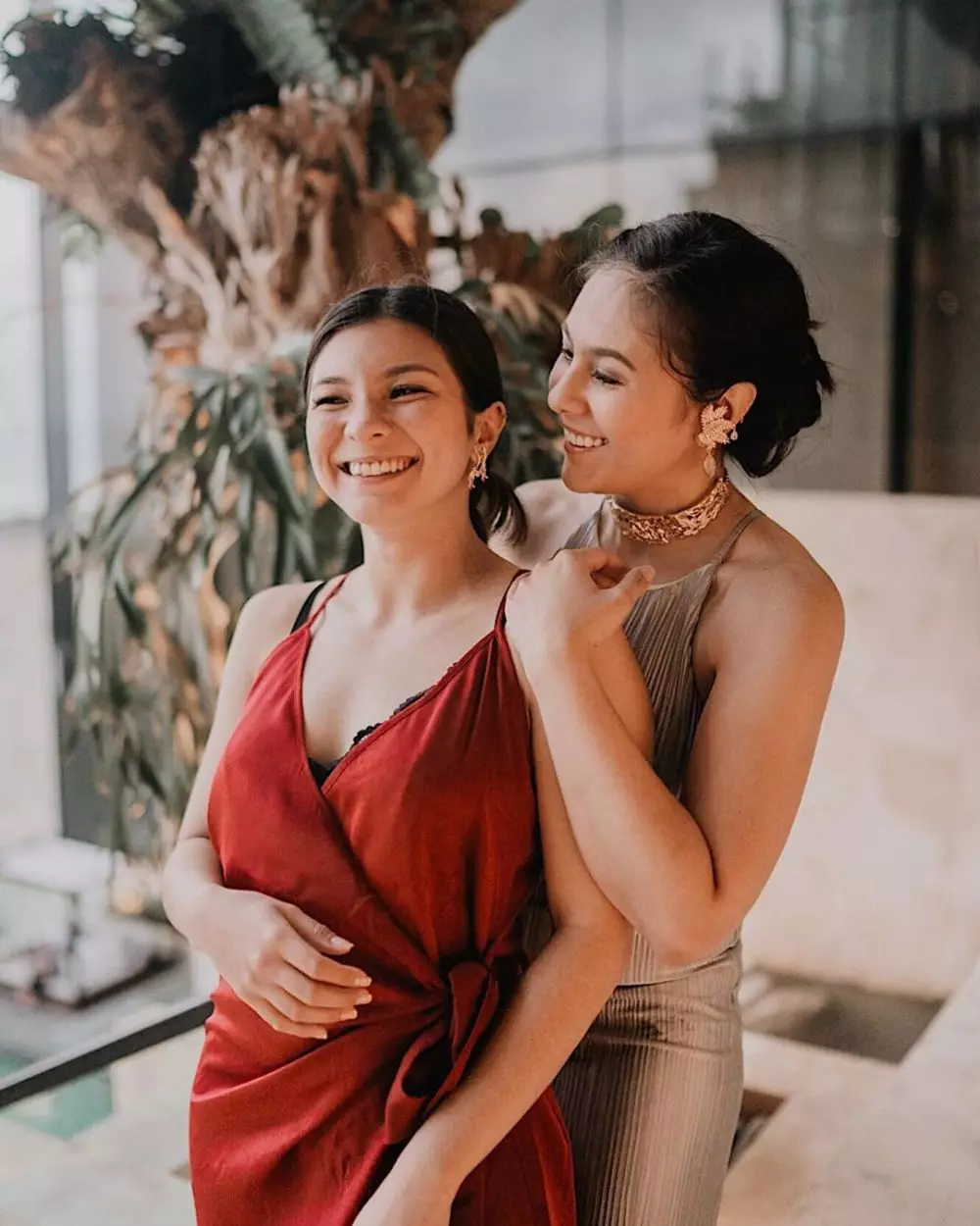 Potret kebersamaan Wulan Guritno dan Shaloom © 2020 Instagram  Potret kebersamaan Wulan Guritno dan Shaloom © 2020 Instagram