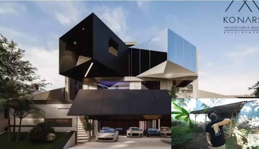 Potret desain rumah masa depan Atta Halilintar © 2020 YouTube/Atta Halilintar Potret desain rumah masa depan Atta Halilintar © 2020 YouTube/Atta Halilintar