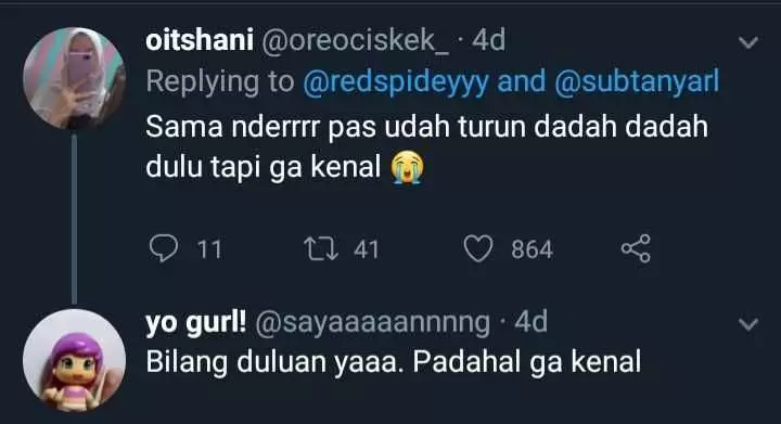pengalaman angkutan umum Twitter
