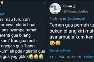 10 Cuitan pengalaman naik angkutan umum ini bikin senyum kecut