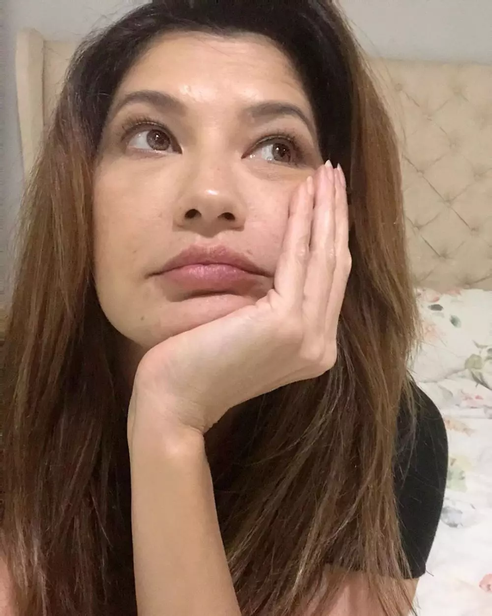 Tamara Bleszynski tanpa makeup Instagram