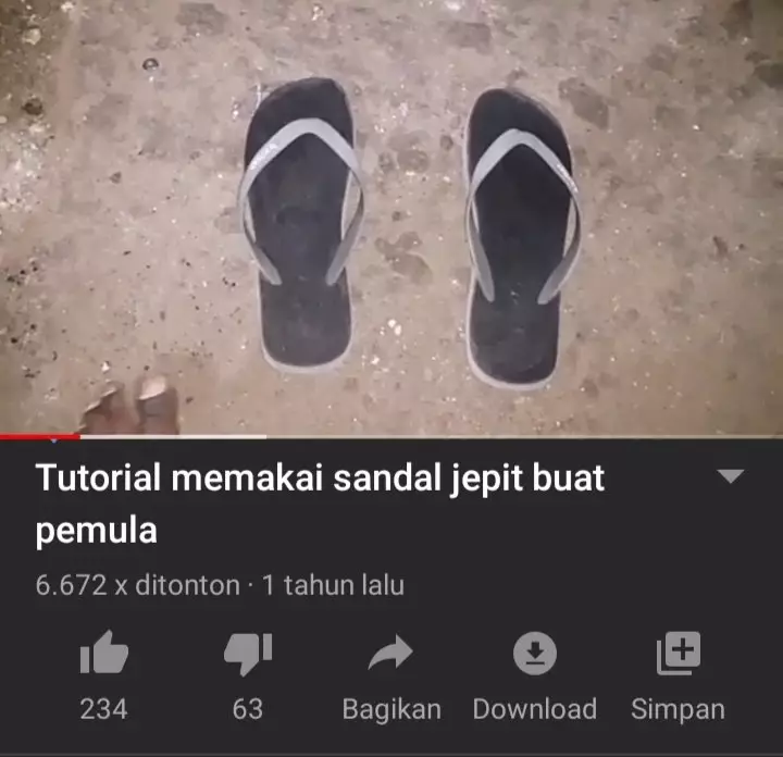 Tutorial unfaedah cowok di YouTube Twitter