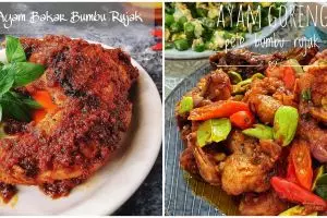 8 Resep ayam bumbu rujak, enak, sederhana, dan praktis