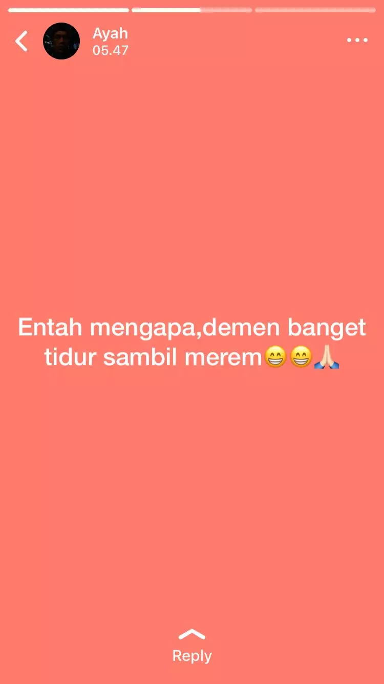 Status receh bapak di WA Twitter