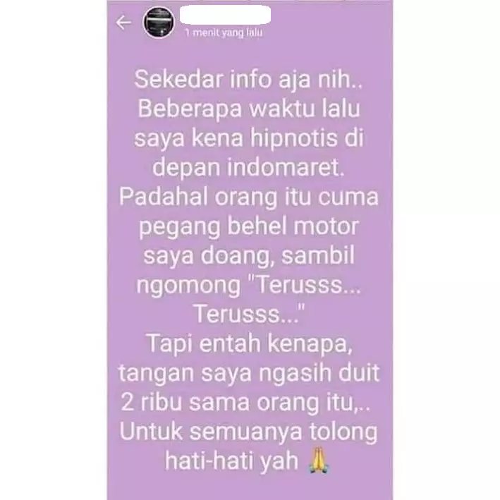 Status receh bapak di WA Twitter