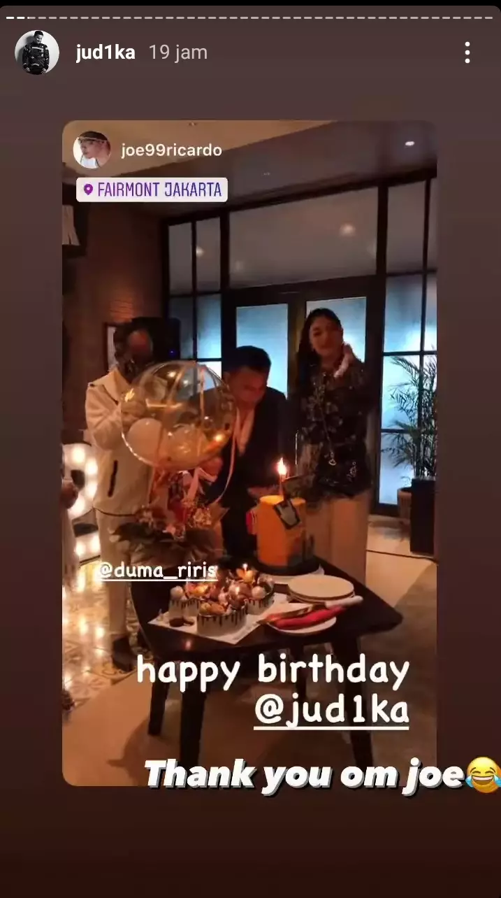 Ultah judika 42 © 2020 brilio.net