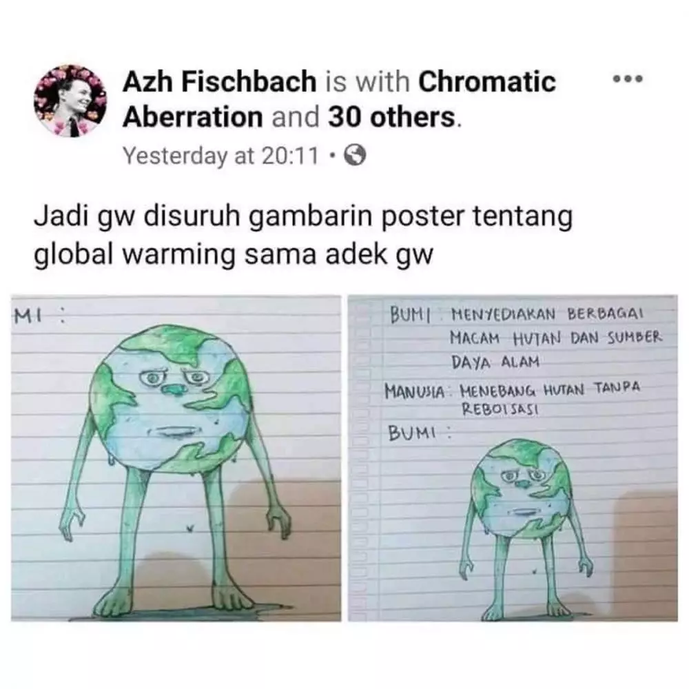 momen lucu gara-gara tugas sekolah © 2020 1cak.com