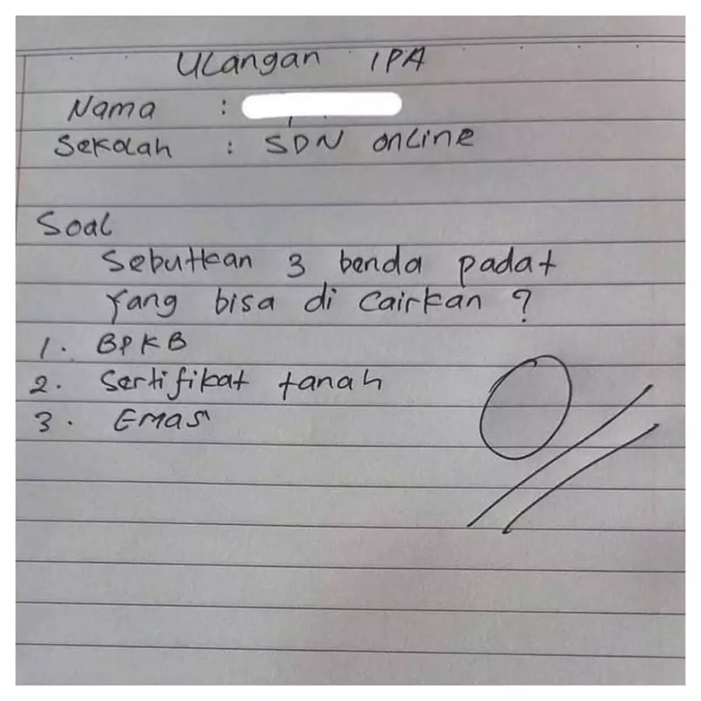 momen lucu gara-gara tugas sekolah © 2020 1cak.com