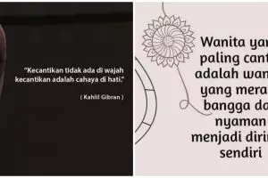 117 Kata-kata mutiara tentang kecantikan, penuh makna dan inspiratif