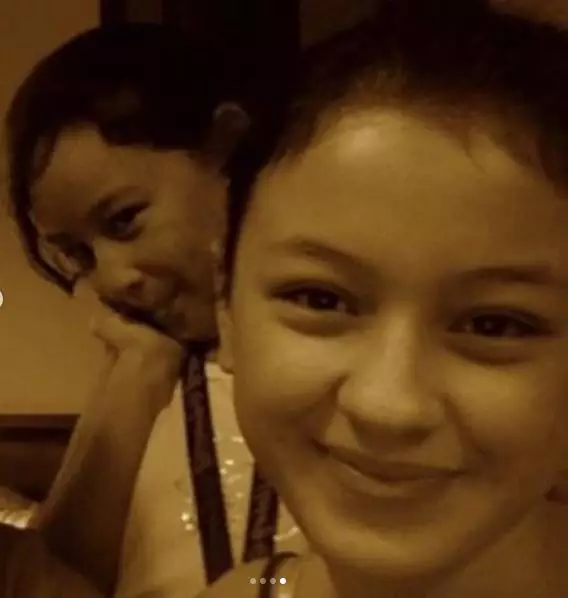 Potret masa kecil Kimberly Ryder Instagram