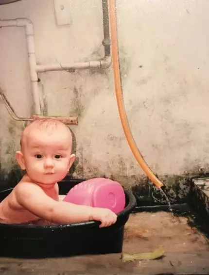 Potret masa kecil Kimberly Ryder Instagram