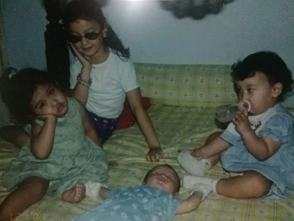 Potret masa kecil Kimberly Ryder Instagram