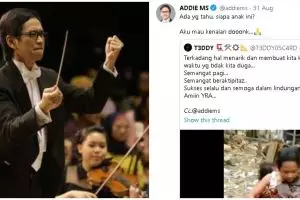 Viral video remaja lihai bermain biola, curi perhatian Addie MS