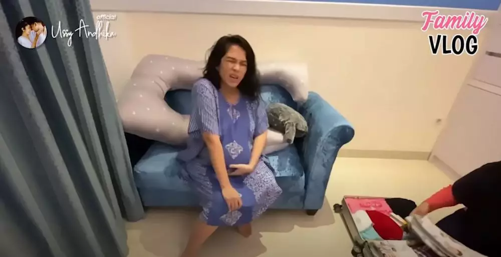 Ussy jelang lahiran anak Berbagai sumber