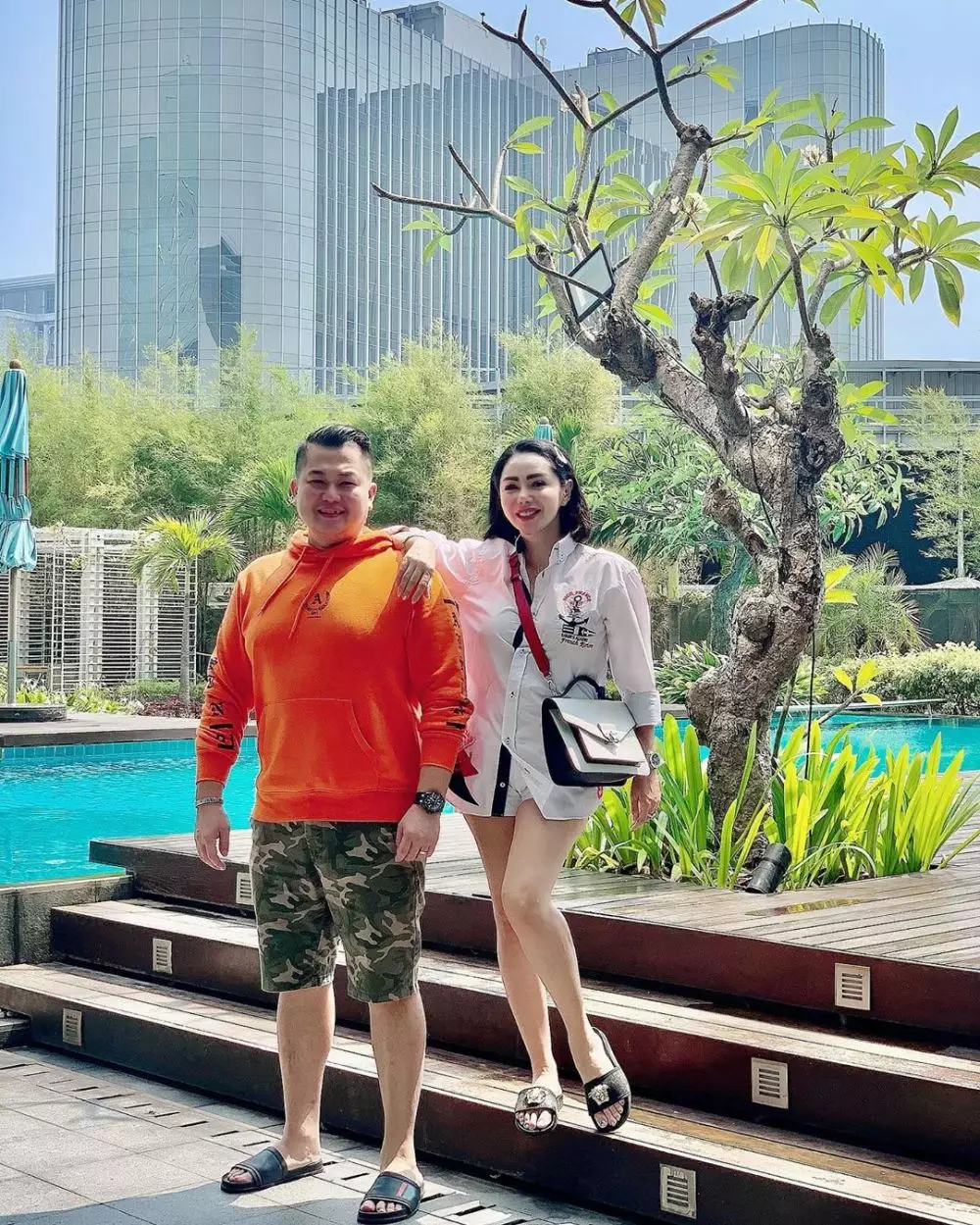 potret Femmy Permatasari & suami © 2020  Instagram/@femmypermatasari