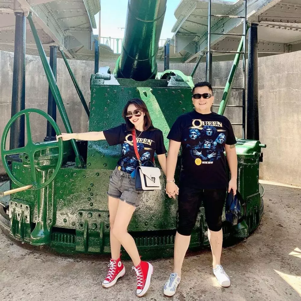 potret Femmy Permatasari & suami © 2020  Instagram/@femmypermatasari