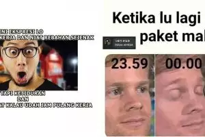10 Meme lucu nggak niat tidur tapi endingnya malah ketiduran juga