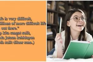 60 Kata-kata bijak simpel bahasa Inggris dan artinya, keren pol