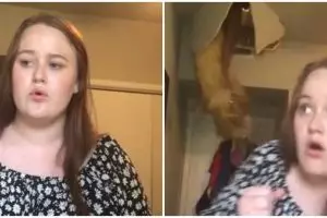 Remaja ini tak sengaja rekam ibunya nyaris jatuh dari atap, auto kaget